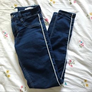 Cotton On Stripe Skinny Jeans, like new